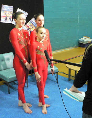 Cath, Rosie and Emily are interviewed by BGTV