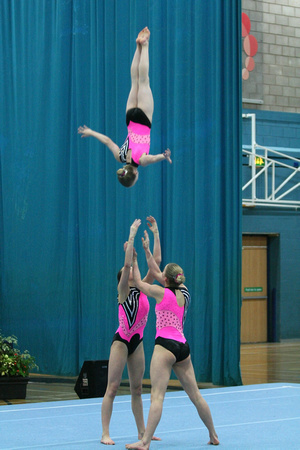 Becca Cossie and Sophie. 11-16 WG. The Final - Dynamic Routine - and the Bronze medal winning performance