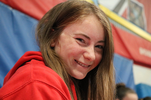 Heidi -  gymnast, role model, amazing supporter - and photographer!